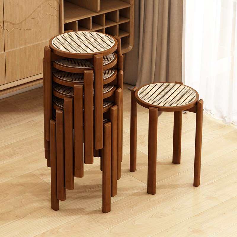 家圆凳家用可20250013代叠放现简约梳妆凳中古实木子餐桌用小户型,农机/农具/农膜,其它农用工具,淘宝优惠券,粉丝福利购,淘宝优惠卷