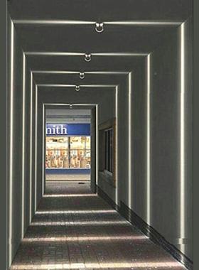 ?聚光LE窗D门框台马灯KT酒F75657J9V走廊过道嵌入式店通道七彩跑