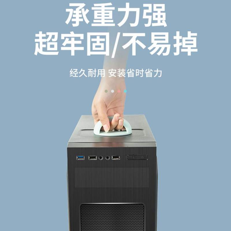 衣柜门拉手抽屉把手橱柜子免打孔提手柄拉环移门极简现代简约高档