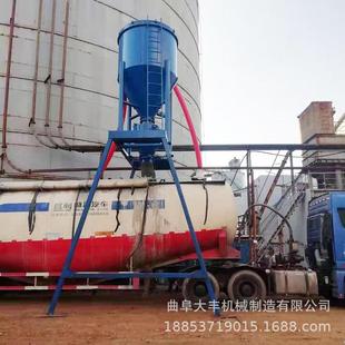 河北承德粉煤灰装 车设备水泥粉清仓吸灰机 车气力输送机饲料颗粒装