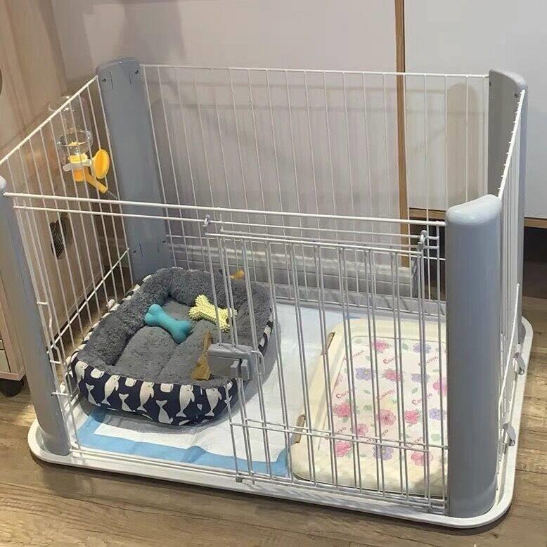 爱丽丝狗笼子中小型犬泰迪IRIS狗笼带厕所围栏室内法斗泰迪比熊
