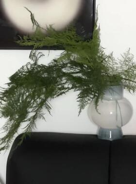一个橙色简单的新中国风花瓶艺术家庭桌面花容器装饰朋友生日礼物