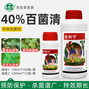 日本达科宁40%百菌清番茄黄瓜霜霉病早疫病叶霉叶斑病农药杀菌剂