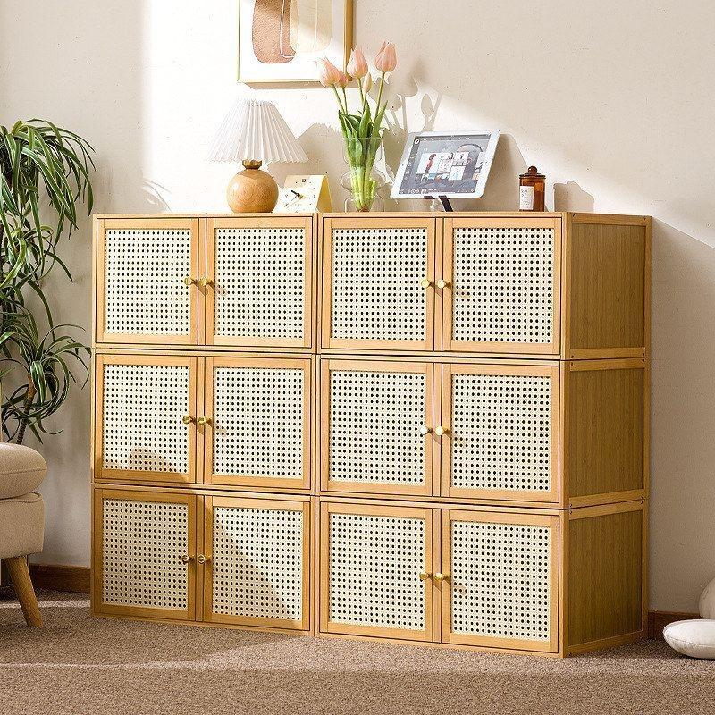 储物实木书柜组合电视柜置物柜