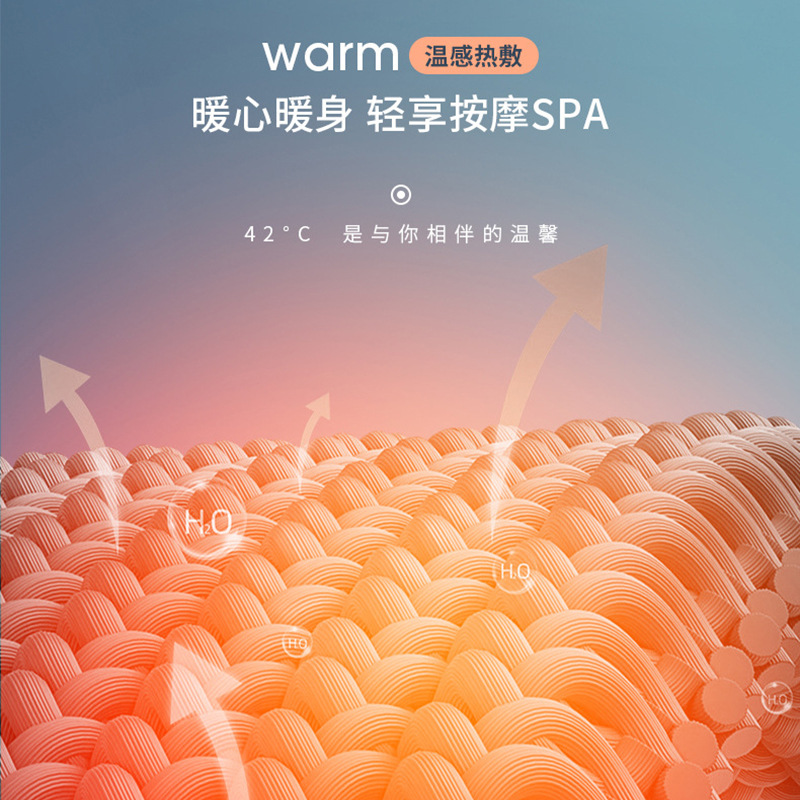 多功能按摩枕花生枕车载家用办公室电动靠垫颈椎腰椎花生按摩枕头