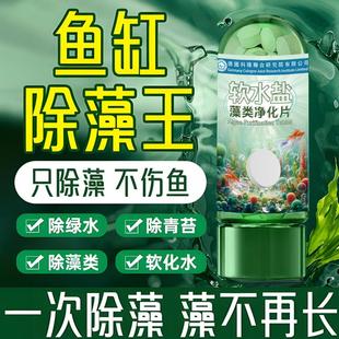 软水盐藻类净化片水族专用鱼缸除藻净水鱼缸用品分解鱼粪水族用品