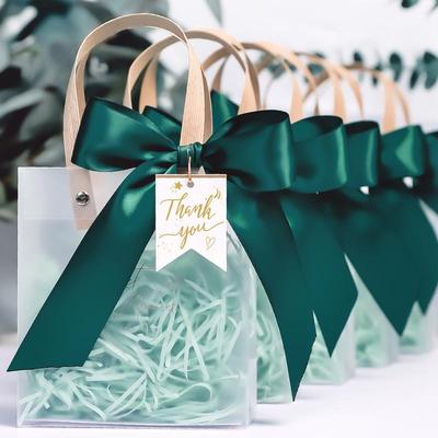 磨砂袋伴手礼品袋高级感透明手提袋生日礼物袋结婚送礼包装袋礼袋