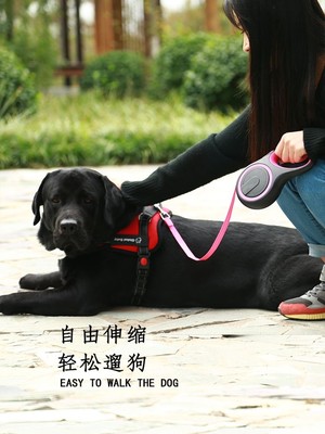 极速Long Strohng Pet Leash For Large Dogs Durable Nylon Retr