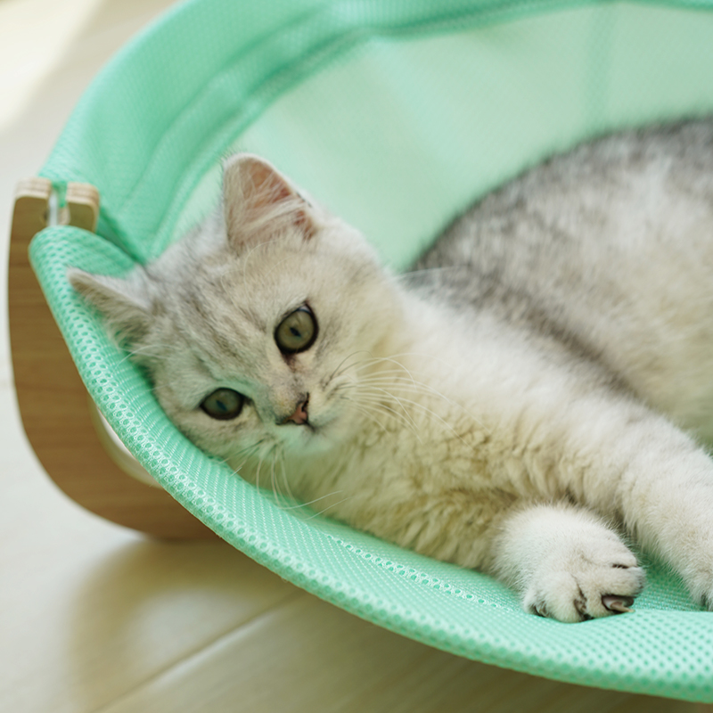 极速猫窝四季通用l猫床夏季猫吊床宠物窝狗窝夏天冰窝可拆洗窝宠