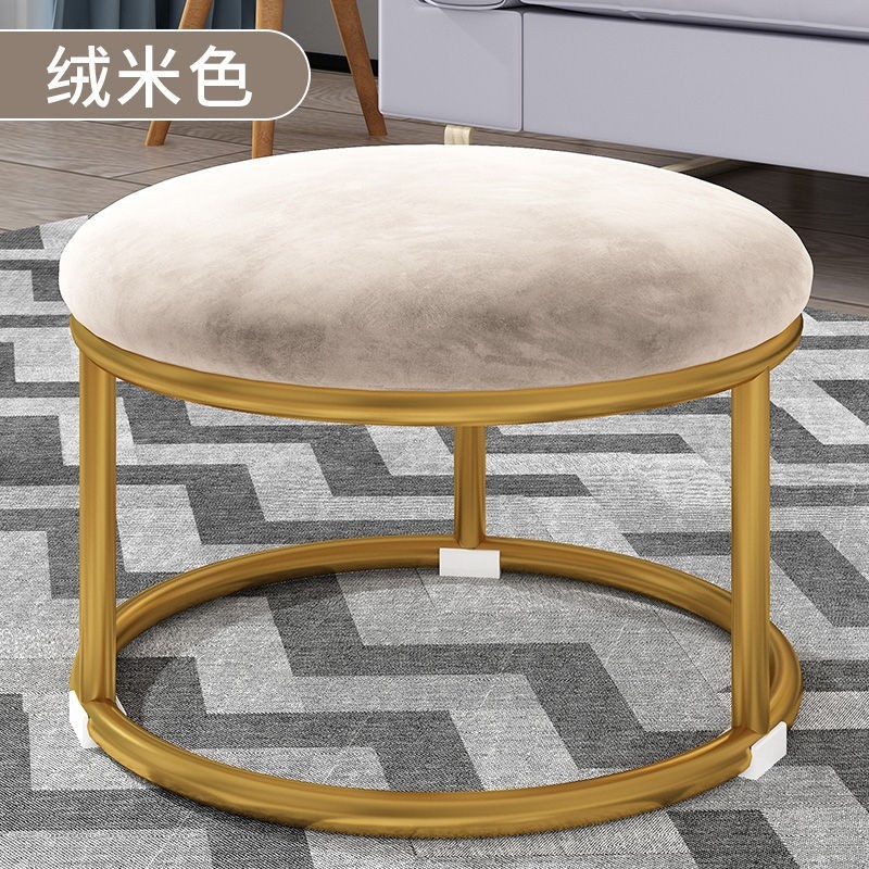 极速网红小凳子家用m换鞋凳简约现代客厅沙发茶几旁小矮凳小圆凳