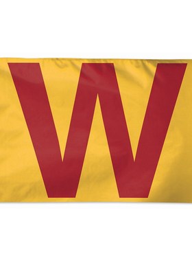 极速外贸货源Iowa State W Win Large Outdoor Flag亚马逊WI.SH E