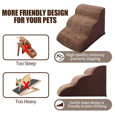 极速C?o de estima??o sc?o escadas corgi memria espuma