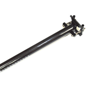 极速全碳超轻天平头公路山地自行车座管杆坐管通用圆S轨扁轨27.2