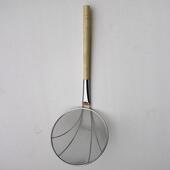 网漏粉篱油 面勺捞篱笊篱钢丝篱 加厚不锈钢漏勺过滤网 大号拌面