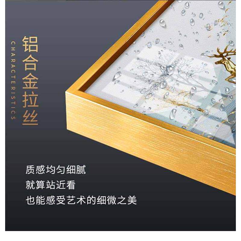 2024新款5d钻石画客厅玄关竖版摇钱树发财树客厅的水钻十字绣2025