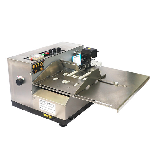 宝预BYON大台面380FB自动日期打码机 标示机喷码机 打生产日期喷