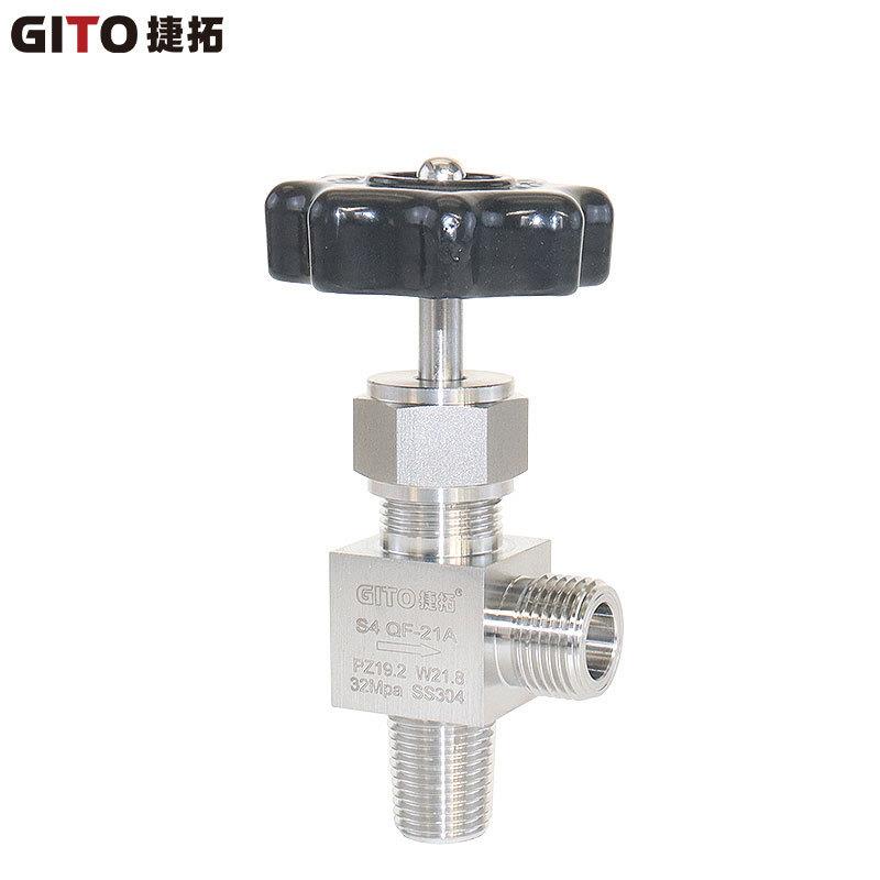 QF-21AQF-2A钢瓶阀不锈钢316膜片气瓶阀PZ19.2W21.8针型钢瓶
