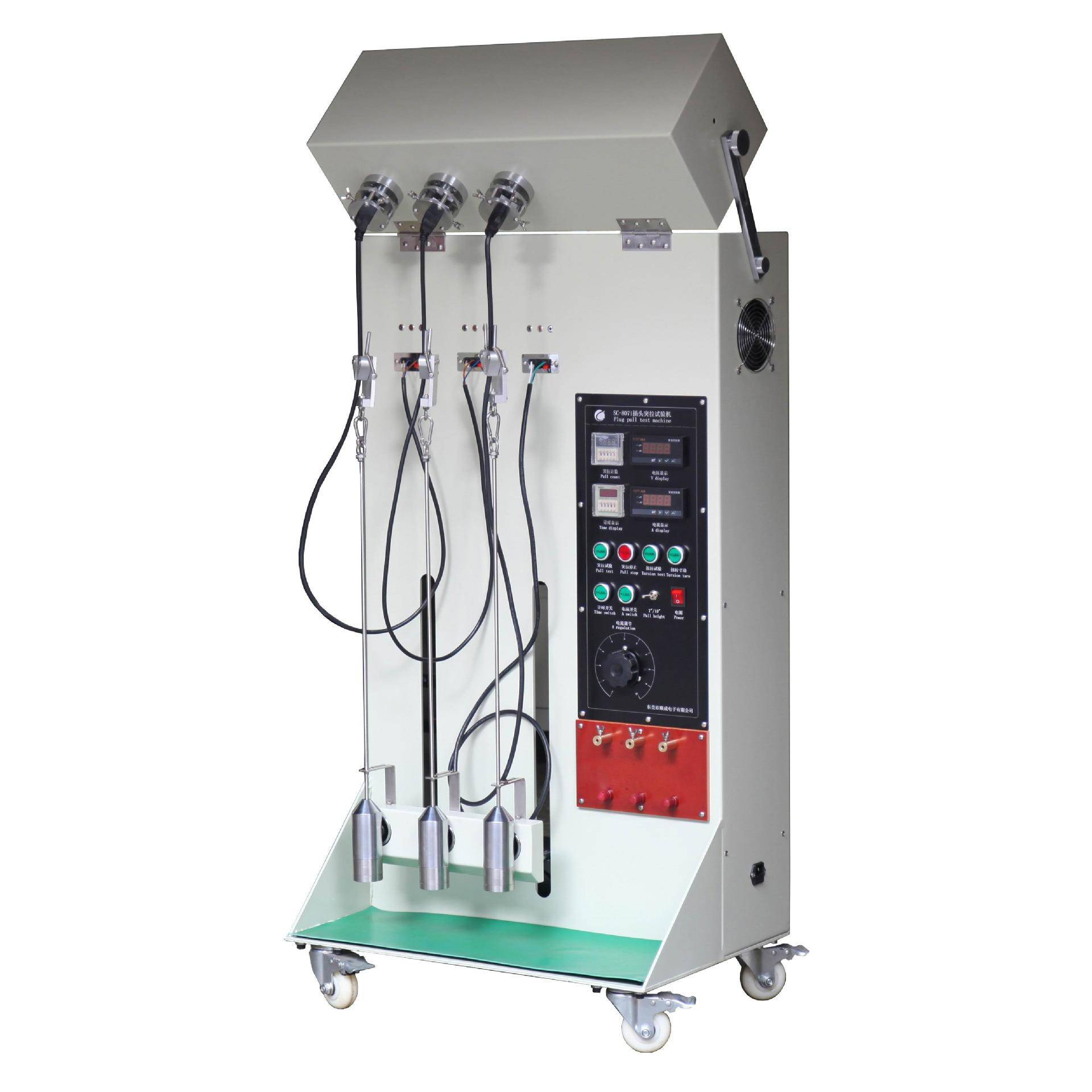 电线插头突拉试验机插片与导体线的抗突拉强度扭转荷重试验机