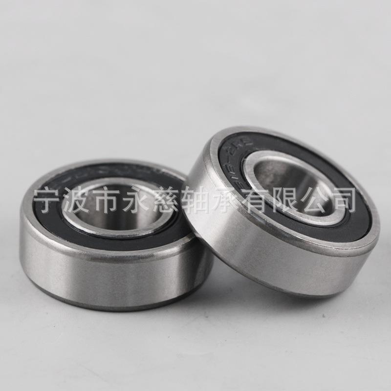 6202无品牌/RS双槽轴承620外3径3带槽卡簧槽注塑槽单槽