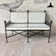 简约休闲靠背椅子阳台椅餐椅 中式 法式 花园铁艺椅现代复古艺术欧式