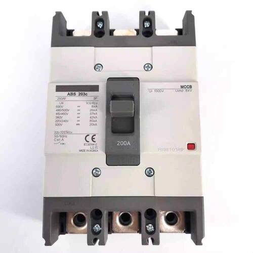 塑壳断路器ABS53C ABS103C  203C  403C 603C 33C空气开关