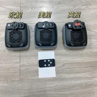 小型取暖器迷你电暖气暖风机 110V美规台湾家用便捷电加热器壁挂式