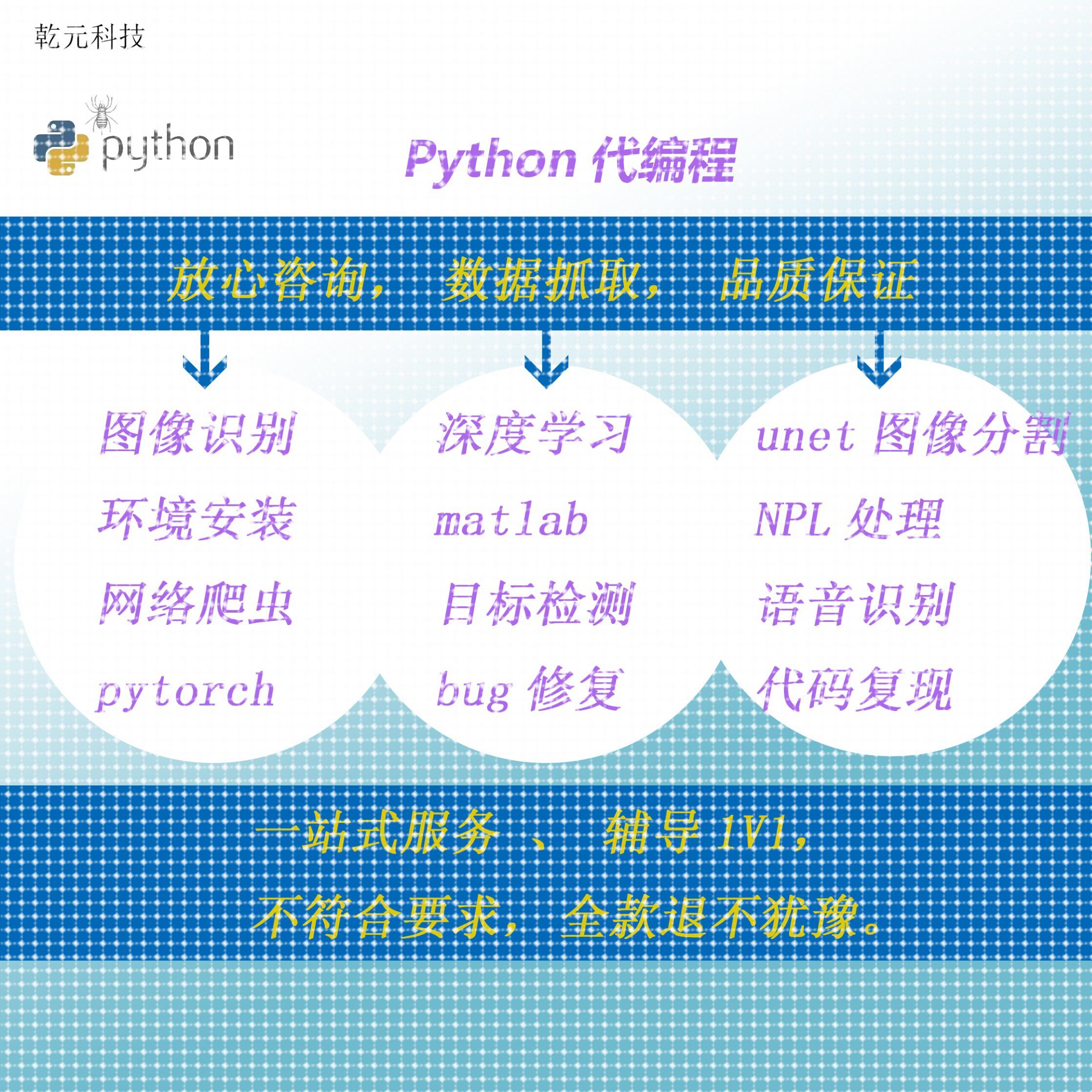 Python深度学习遥感医学图像识别目标检测语义分割代编程调试爬虫