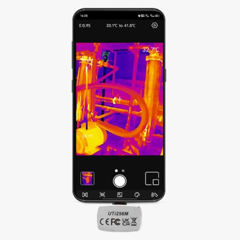 优利德UTi256M/UTi260M/UTi261M/UTi380M手机热像仪