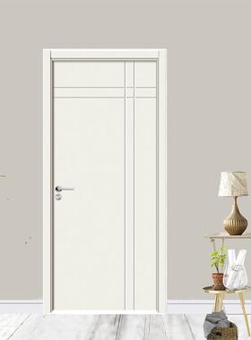 诚招经销商厂家直销简约风格平板PVC免漆室内套装平板房间门