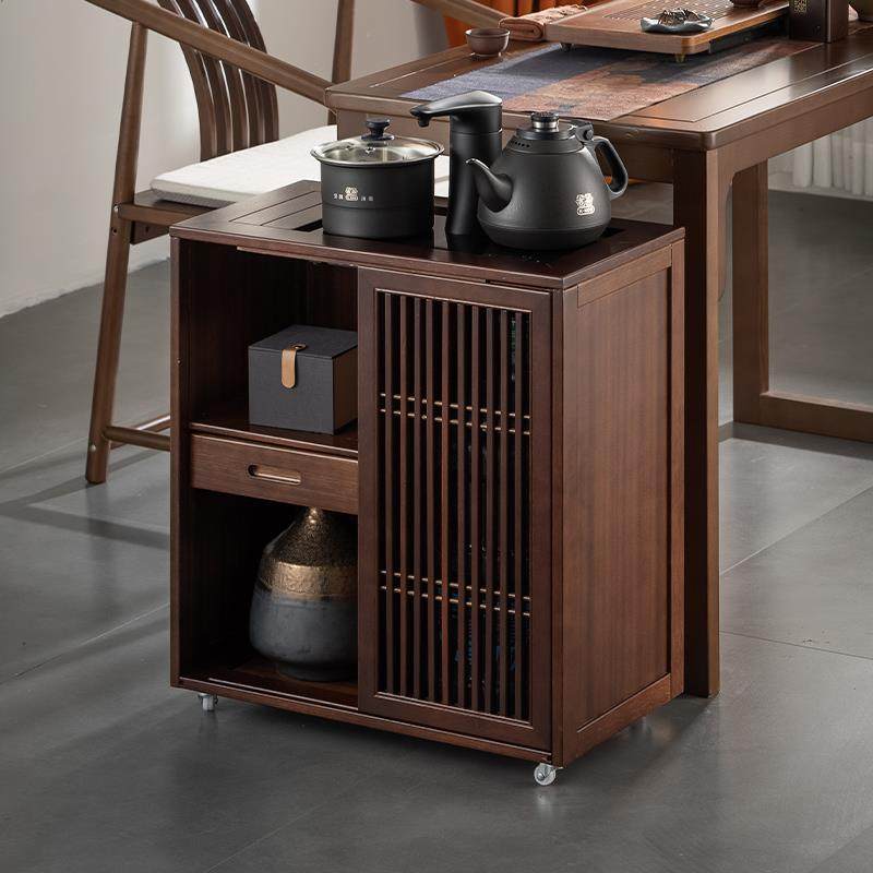 IL茶台家用小茶桌边柜侧柜实木泡茶吧茶几烧水壶一体水桶架茶水柜,商业/办公家具,茶台/茶桌,淘宝优惠券,粉丝福利购,淘宝优惠卷
