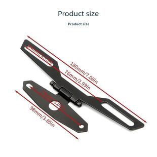 电动汽车和摩托车个性化修改通用折叠车牌持有人