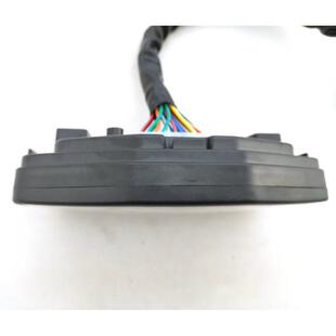 爆款骑士摩托裸把车改装彩屏液晶仪表时转速可调1-6档水温油量表