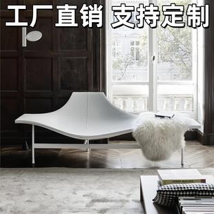 设计师一号航站楼马萨德躺椅客厅沙发椅贵妃刘德华同款休闲椅子