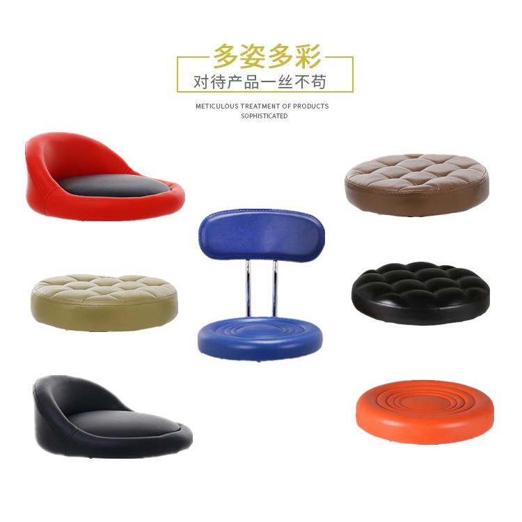 酒吧凳子座面圆凳面升降椅坐面加厚坐板美容凳转椅座面座椅背配件