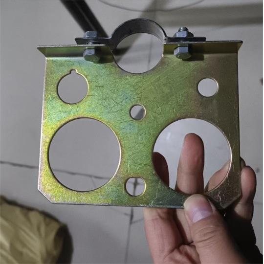 农用微耕机拖拉机改装电起动电打火电流表点火锁开关电源仪表支架