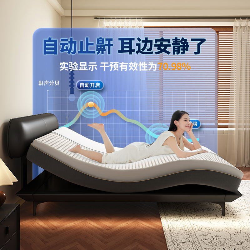 穗宝2025新款智能床 电动智能床垫升降零重力全自动多功能助眠电