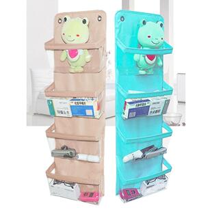 门后收纳挂袋布艺多层墙挂式收纳袋大容量宿舍储物袋杂物整理袋