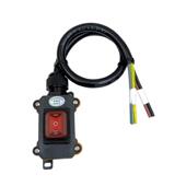 12V正反转直流马达24V倒顺电机自覆位60V启动停止控制防水开关