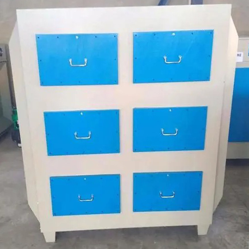 活性炭吸附箱喷漆厂小型除味过滤废气环保粪便臭净化活性炭吸附箱