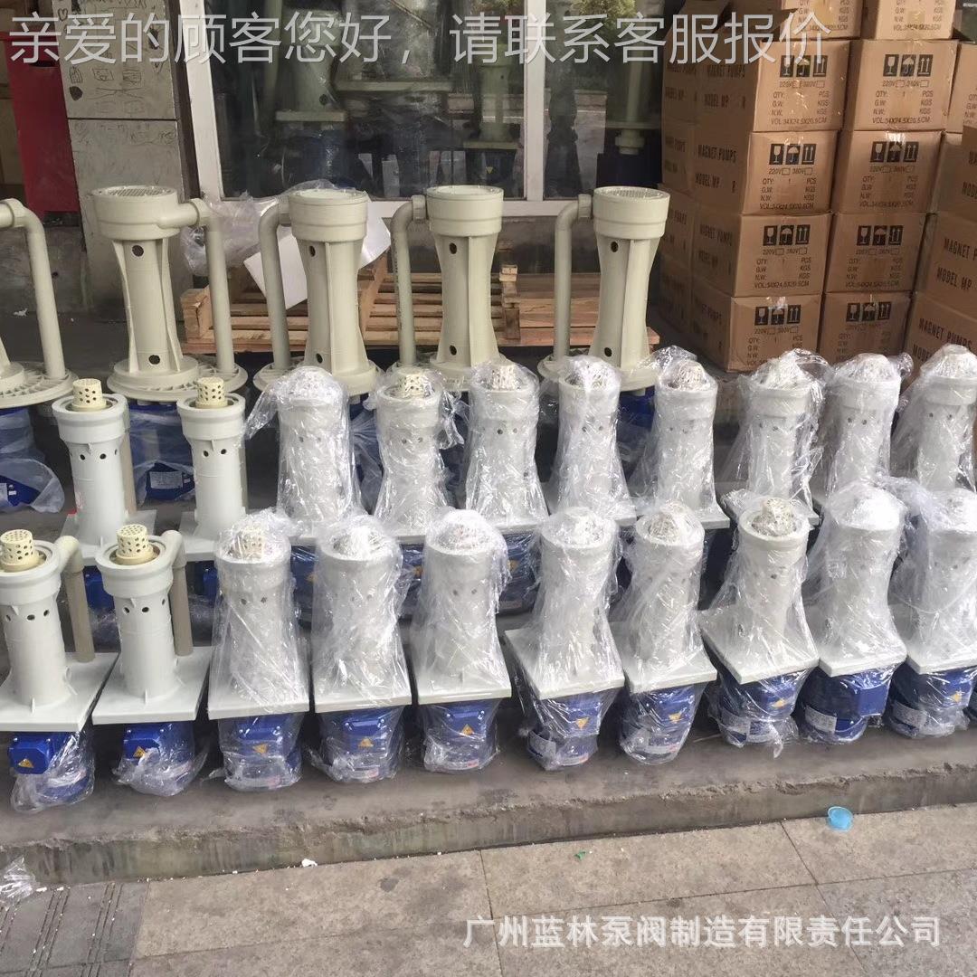 3kw耐酸碱电镀防腐蚀化工泵 FSY65-24-3冷却循环防腐蚀泵水泵脱硫