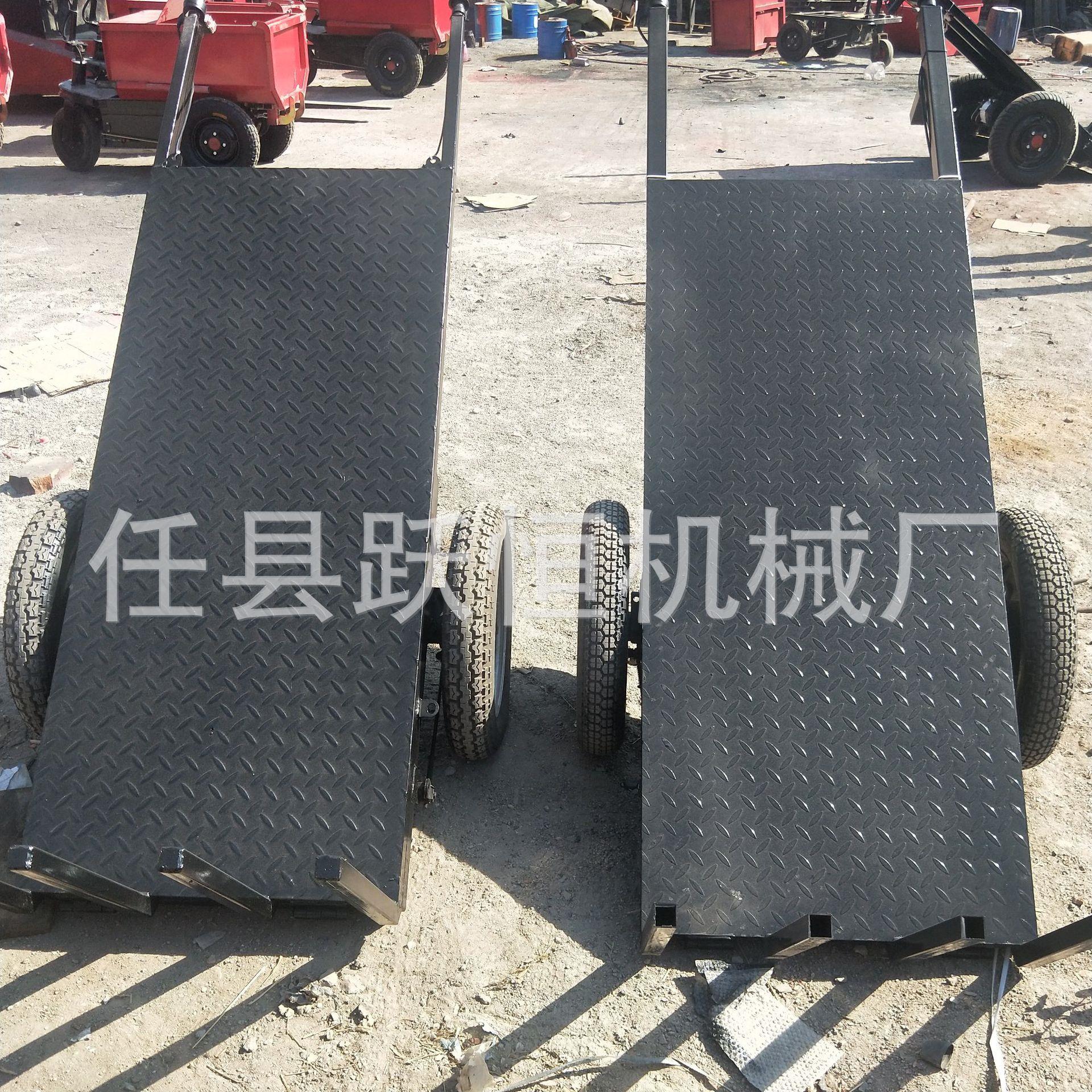 电动拉砖车 手推板拉砖平车工 载重输王两轮运车 建筑975程车