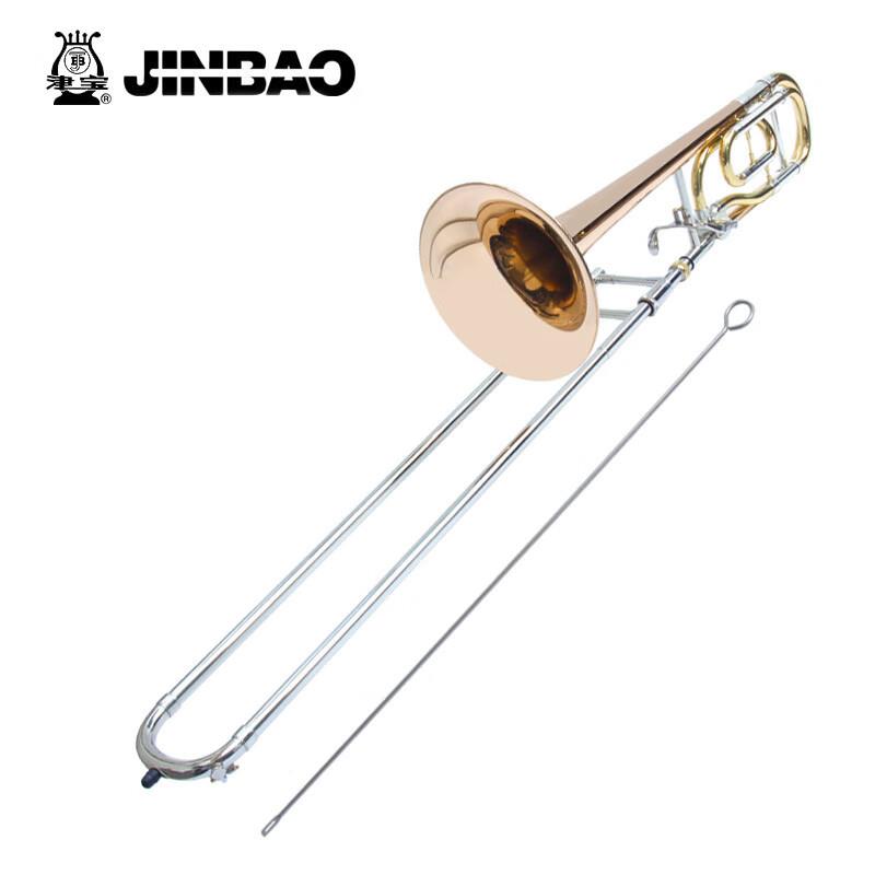 津宝 长JS号L-810次中B音变调长号降调转FB调白OYX铜变音管专业拉