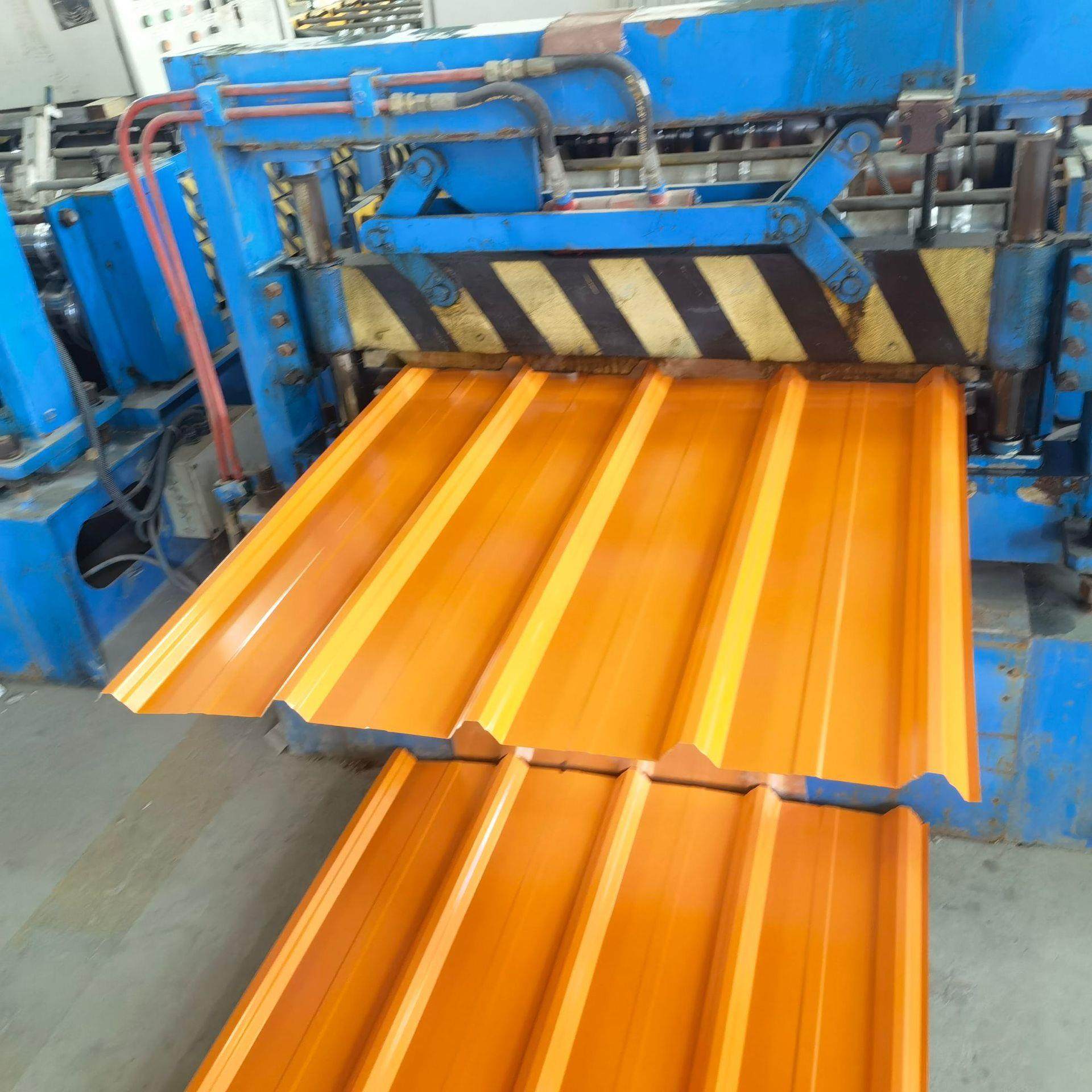 钢瓦锌彩板钢工地临时彩围挡板波纹屋顶瓦不JDR锈钢彩钢镀板,基础建材,屋顶装饰瓦,淘宝优惠券,粉丝福利购,淘宝优惠卷