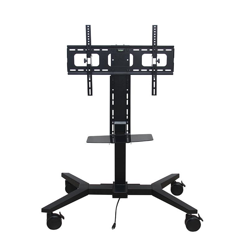 定制电升降电视支架NT33-移可移动地电视架带轮一动体落车机架子