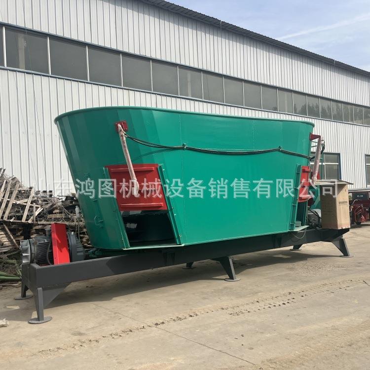 牛羊饲料配牵比TR搅拌机9MJGL日-9型草料混合拌XRV料机可引粮制备