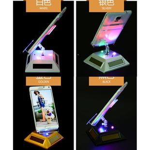 带首旋饰展示阳架自动展示台动转盘 太能手机电旋转支架珠宝宝鼎