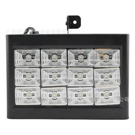 厂家LED栅1三2颗色声控自走频闪灯TV酒吧舞YG-4789台闪格光灯频K