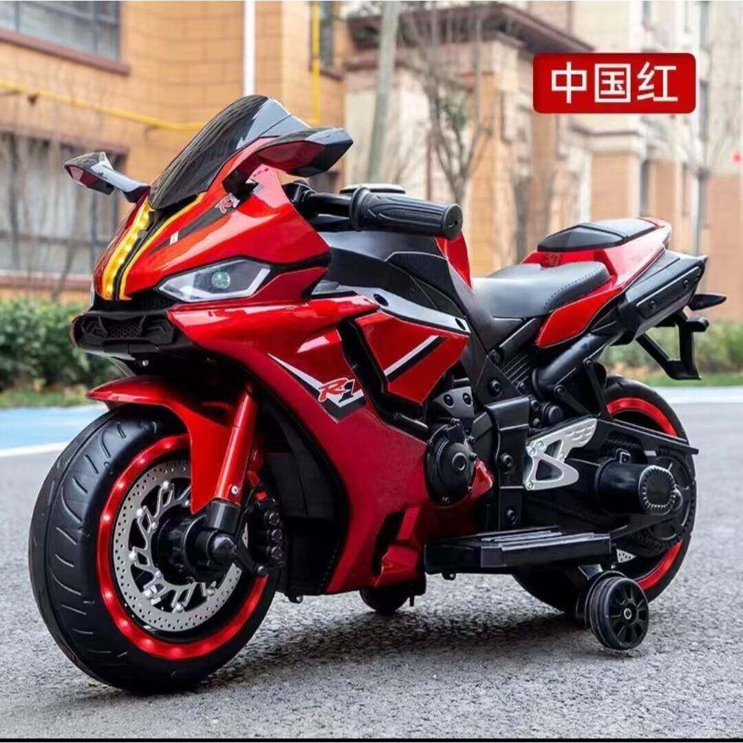 儿童电动车摩托车大号-8岁女可坐人可充电电车玩具童车