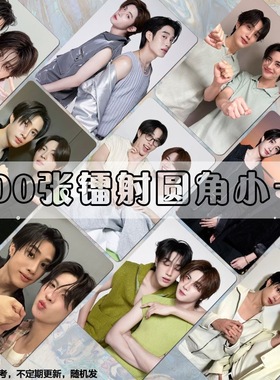 tlefirstone小卡三寸双人照片set拍立得LOMO卡片diy明信片高清