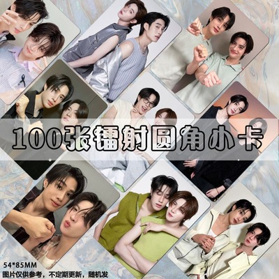 tlefirstone小卡三寸双人照片set拍立得LOMO卡片diy明信片高清